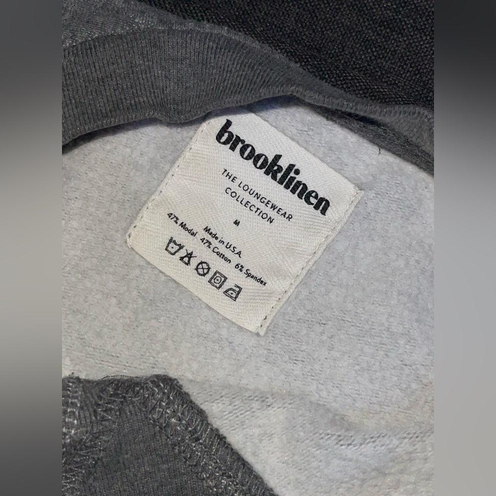 Brooklinen Loungewear Willow Sweatshirt - Picture 2 of 2